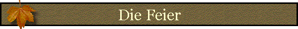 Die Feier